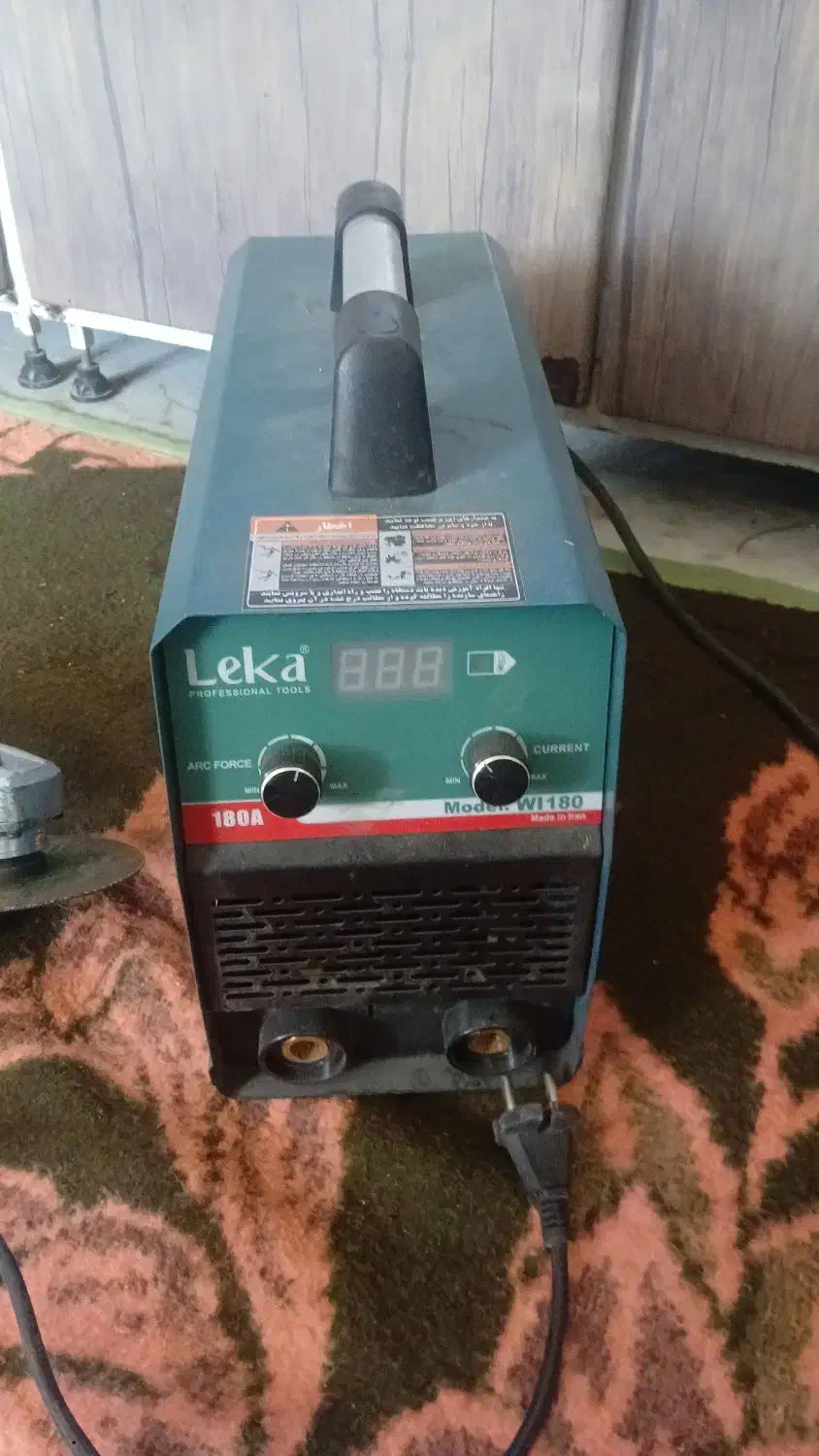 موتور جوش لکا 180امپر در حد نو دو عدد فرز درحد نو|ابزارآلات|استهبان, |دیوار
