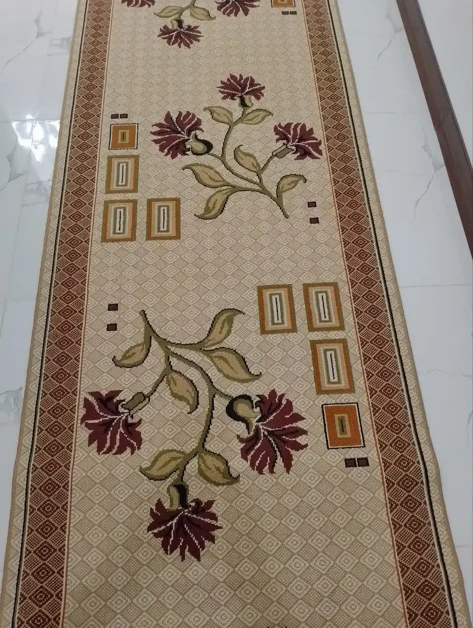 گلیم فرش کناره|گلیم، جاجیم، گبه|خرم‌آباد, |دیوار