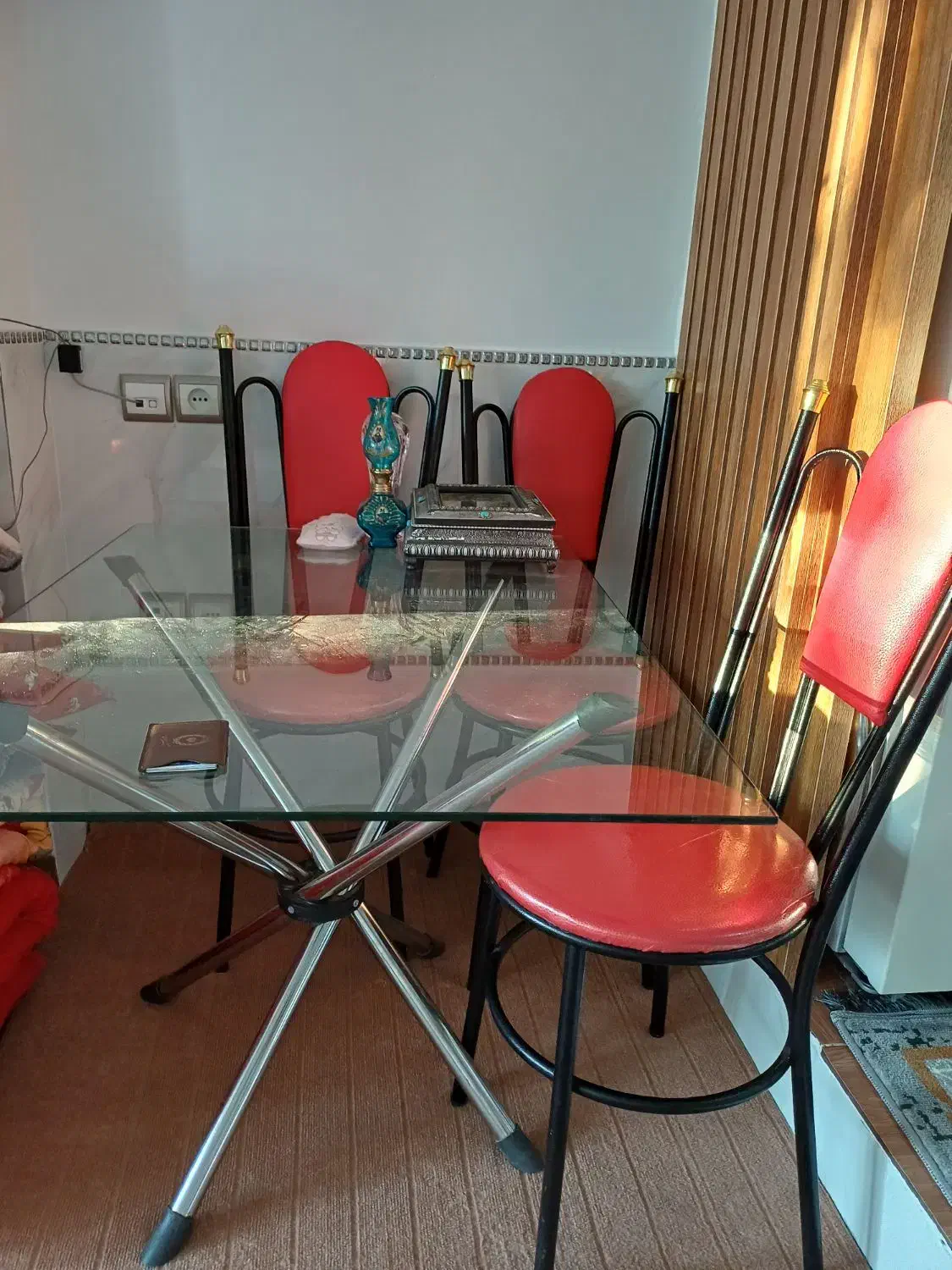 آیینه بوفه روروئک میز تلویزیون و میز ناهارخوری|میز و صندلی غذاخوری|سراب, |دیوار