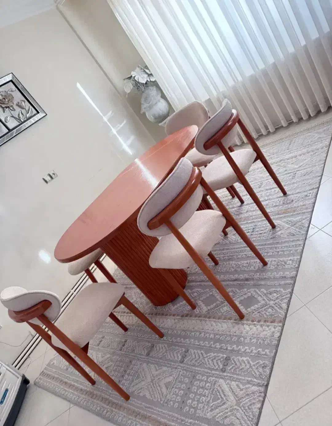 میز غذا خوری و نهارخوری|میز و صندلی غذاخوری|مشهد, پنجتن|دیوار