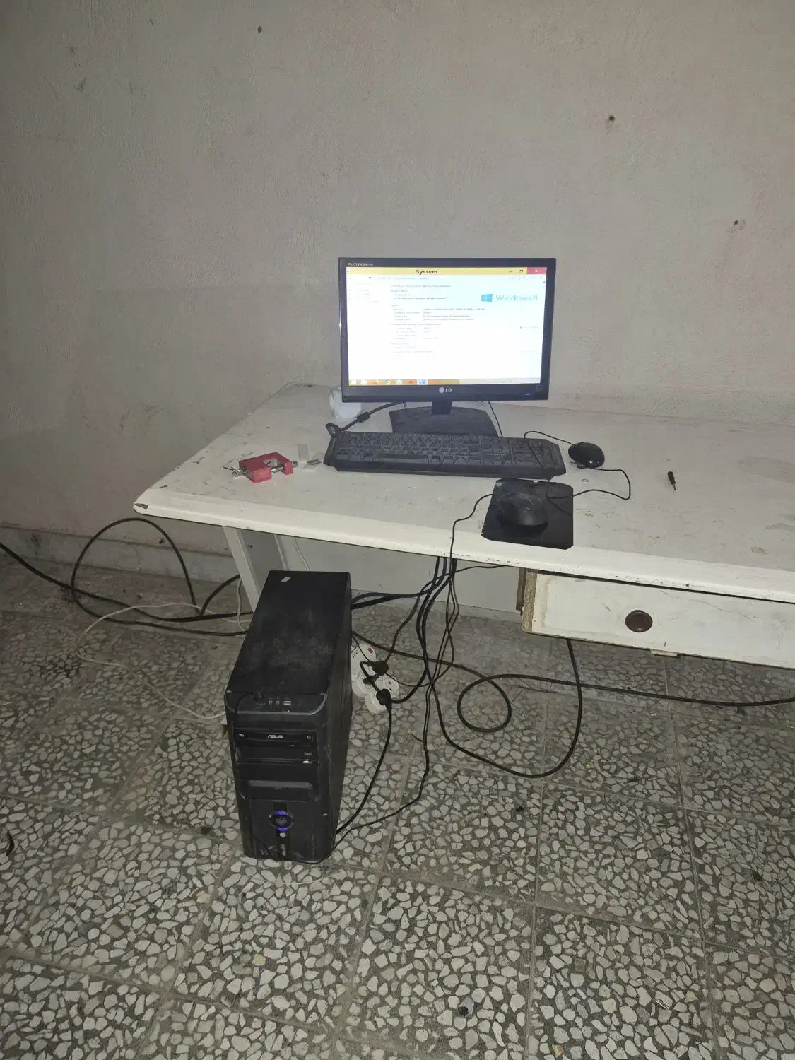 کامپیوتر به همراه تمام وسایل|رایانه رومیزی|کرمان, |دیوار