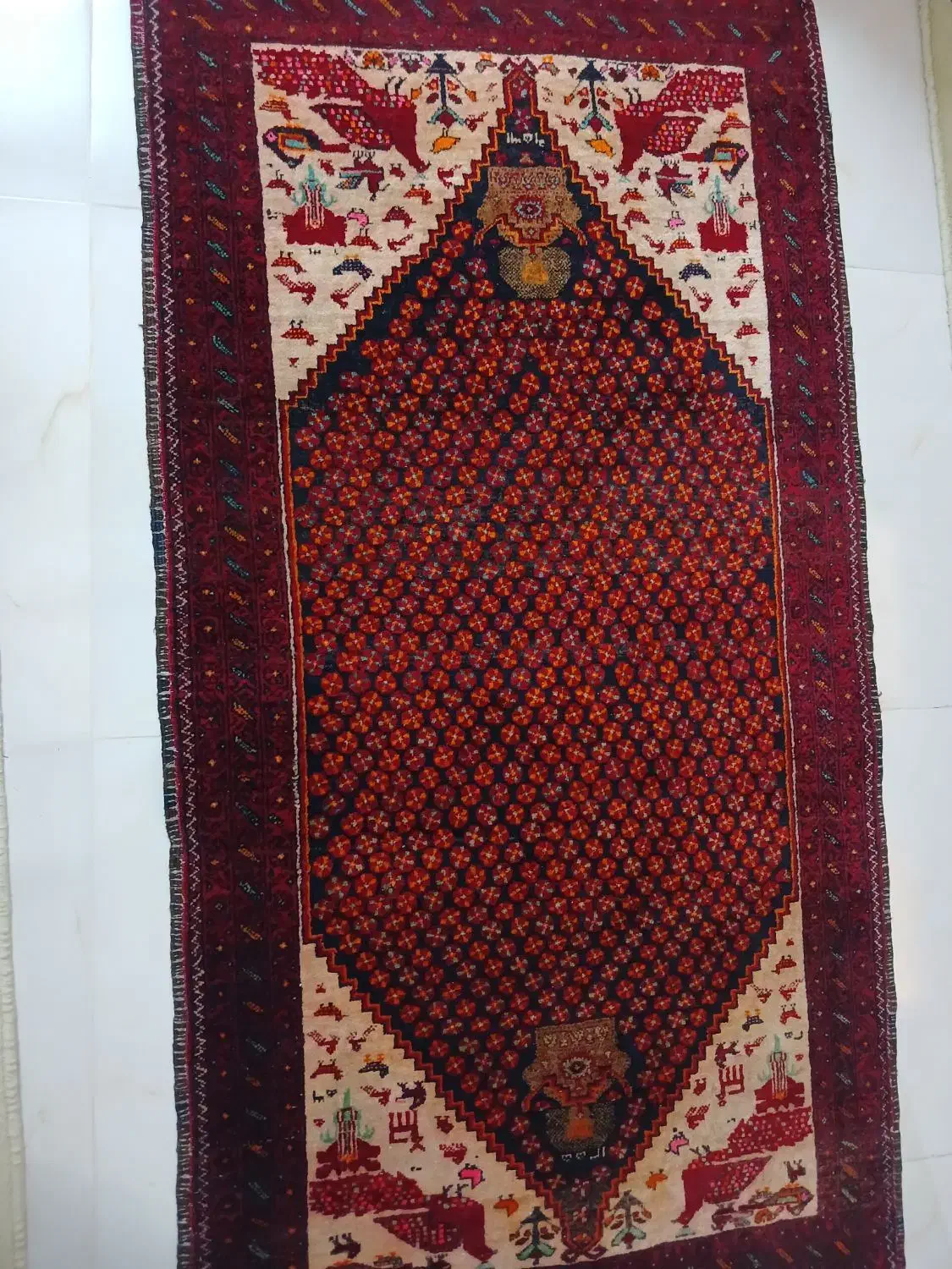 قالیچه|فرش|تهران, سنگلج (شاپور)|دیوار