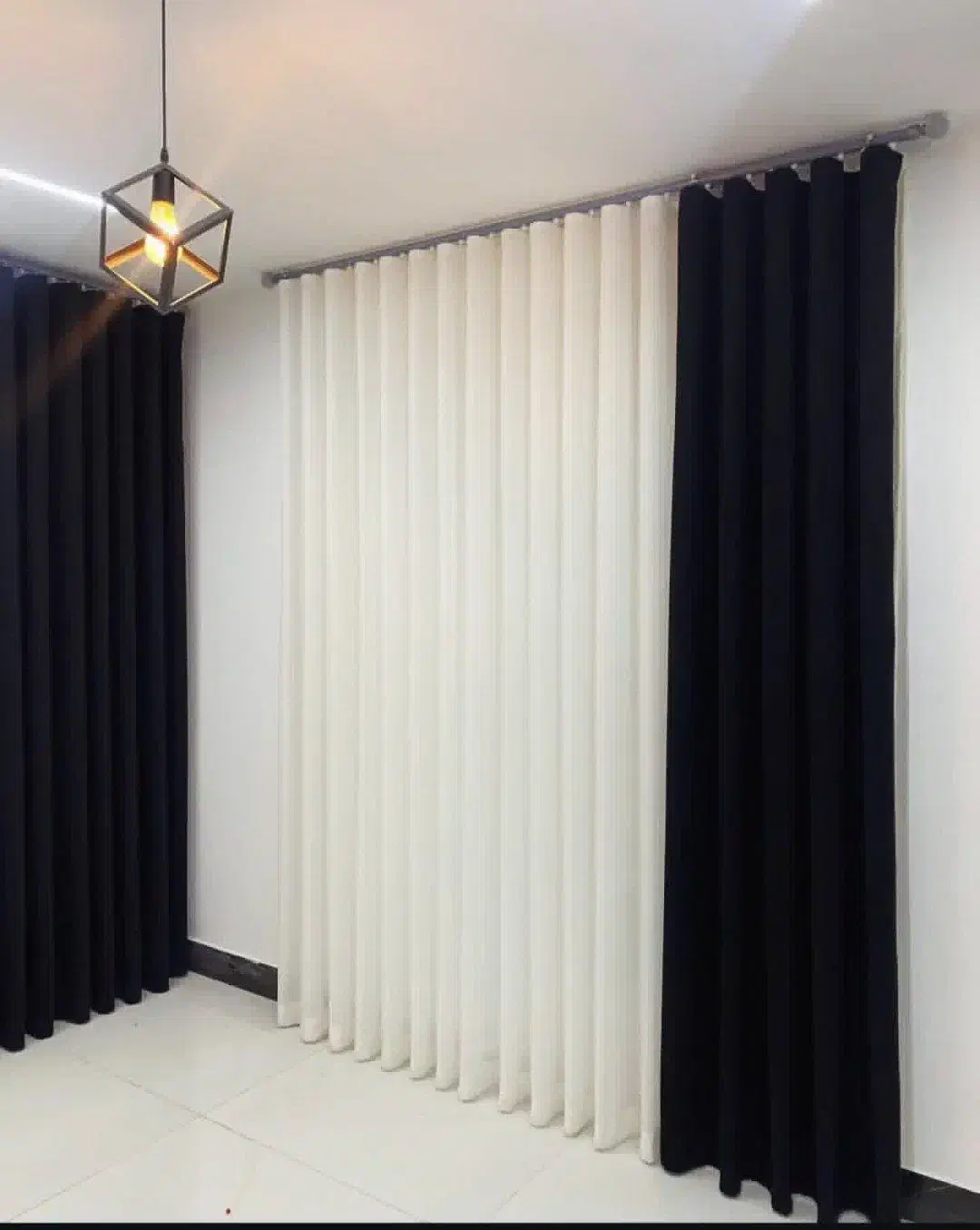 دوخت انواع مدل پرده  پانچ مینیمال  پلیسه|پرده، رانر، رومیزی|ایرانشهر, |دیوار