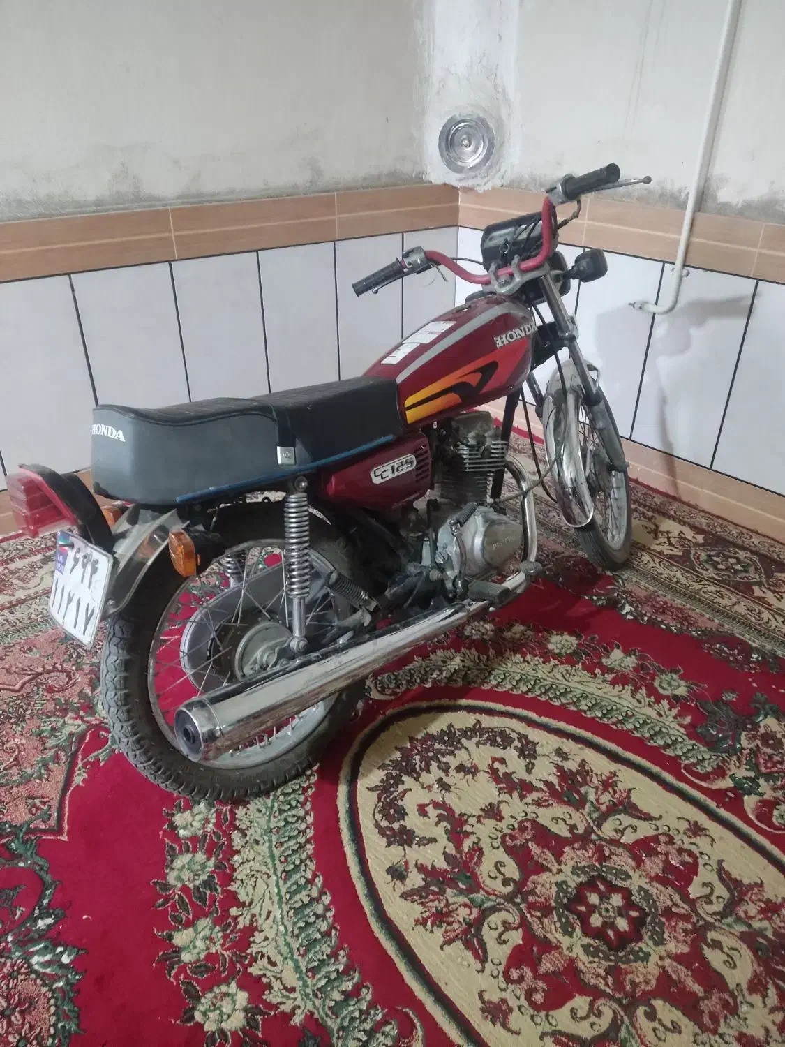 موتور 125تیزتک مدل 86|موتورسیکلت|بندرعباس, |دیوار