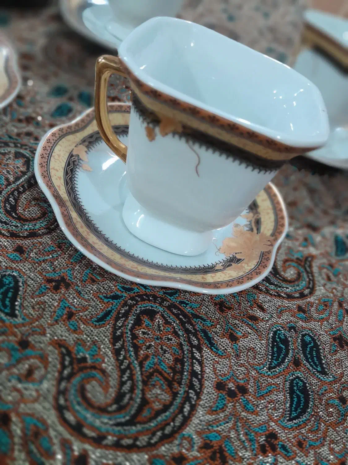 سرویس قهوه خوری کاملا نو|ظروف سرو و پذیرایی|لنجان, |دیوار