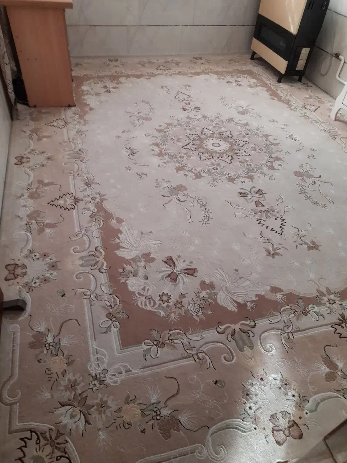 یک عدد فرش ۱۲ متری|فرش|اشتهارد, |دیوار