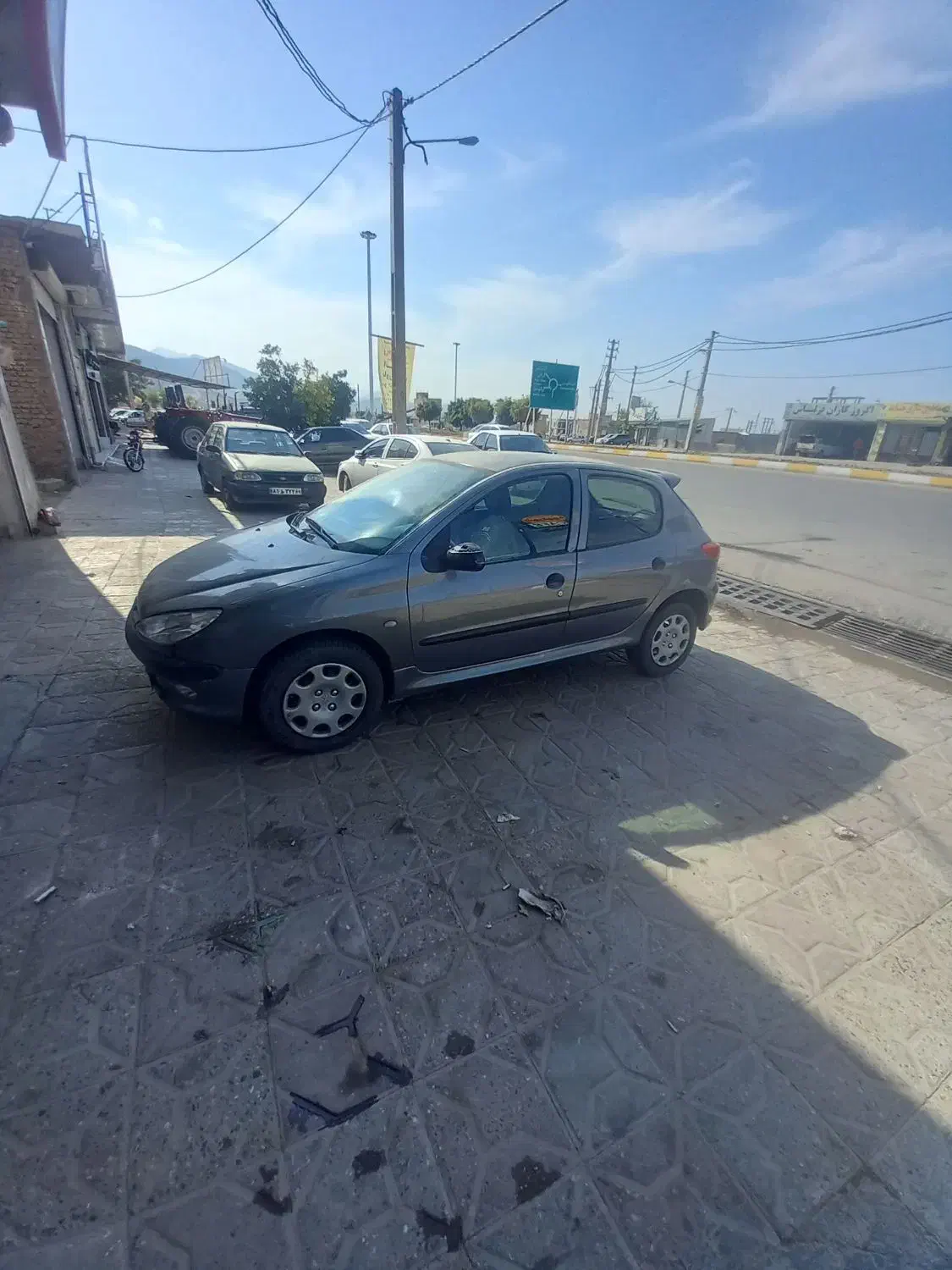 206تیپ 2مدل 85سه تیکه جلو رنگ  بدون ضربه|خودرو سواری و وانت|مینودشت, |دیوار