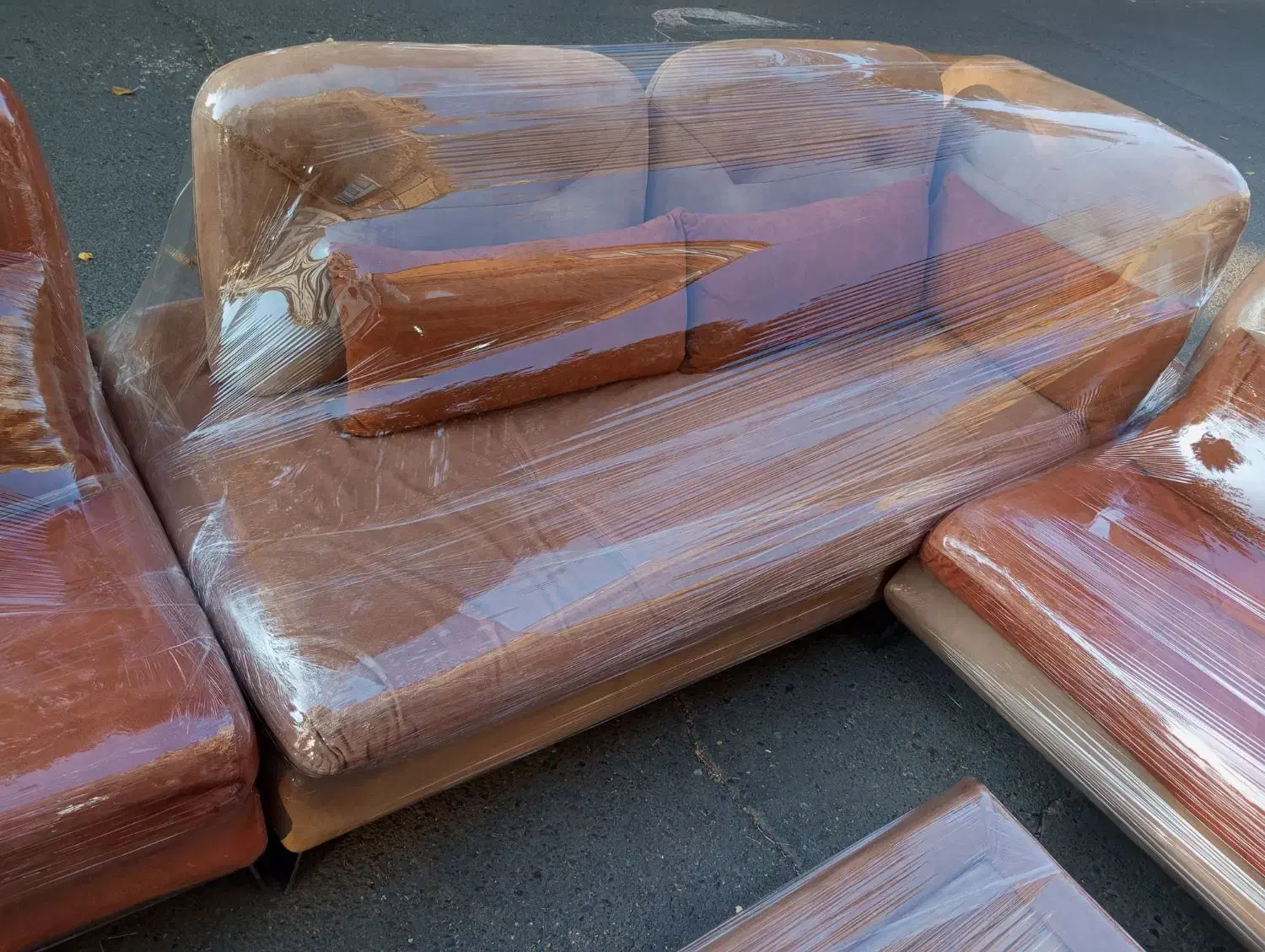 مبل ال مکانیزم پازلی بامیز (شتری.آجری)|مبلمان خانگی و میز عسلی|کرج, گلشهر|دیوار