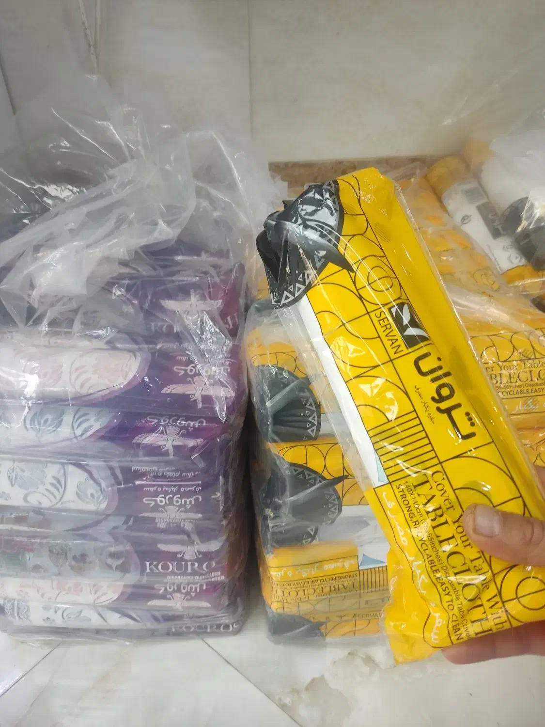 سفره یکبار مصرف، باکیفیت|سفره، حوله، دستمال آشپزخانه|تهران, پارک شهر|دیوار