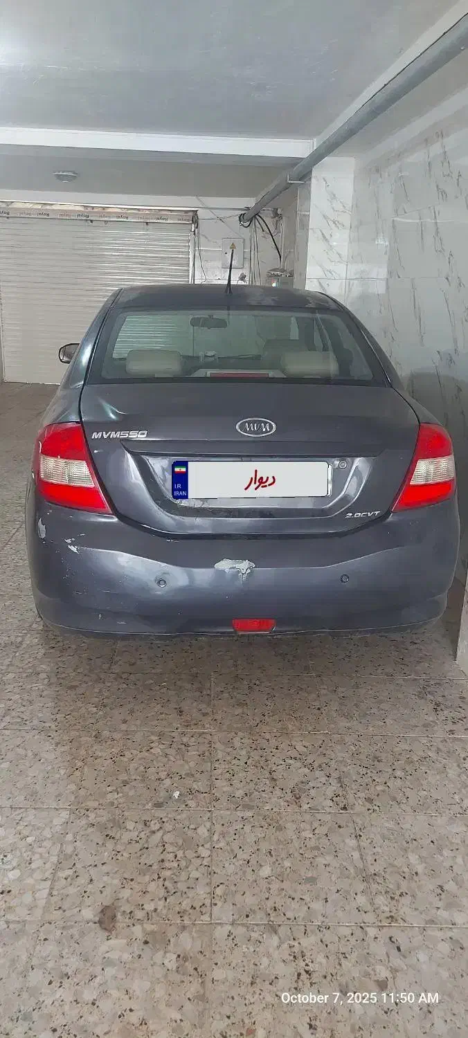 فروش MVM 550 اتومات|خودرو سواری و وانت|رشت, پستک|دیوار