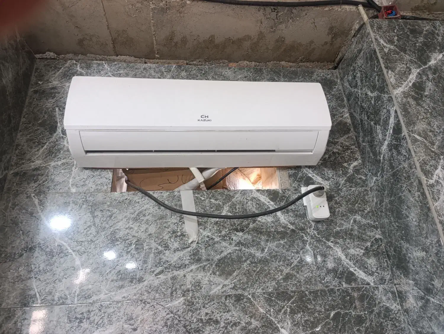 اسپیلت. کازوکی ۲۴هزار|کولر گازی و فنکوئل|سرخنکلاته, |دیوار