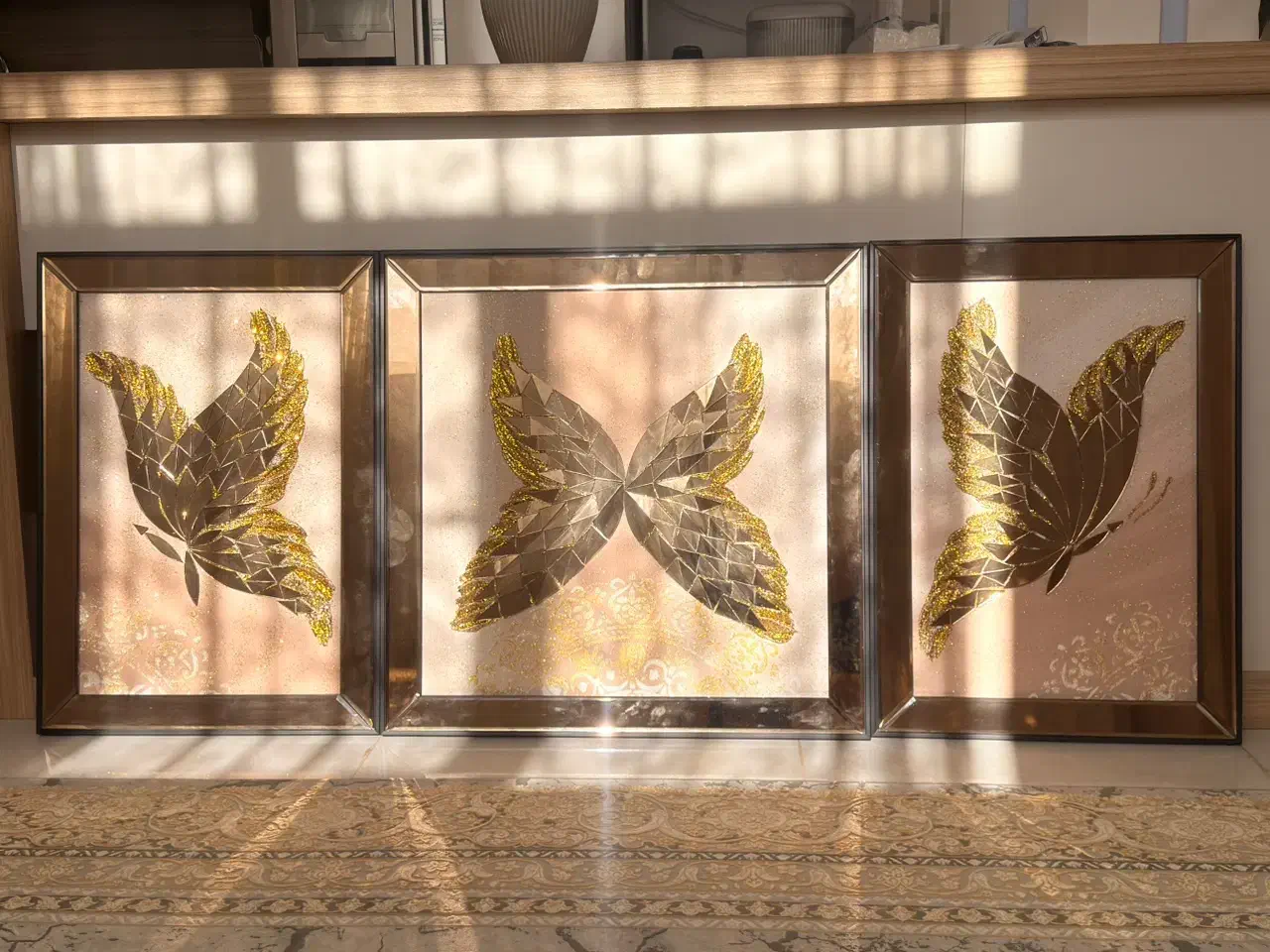 تابلو یه تیکه آیینه ای|تابلو، نقاشی، عکس|فولادشهر, C5|دیوار