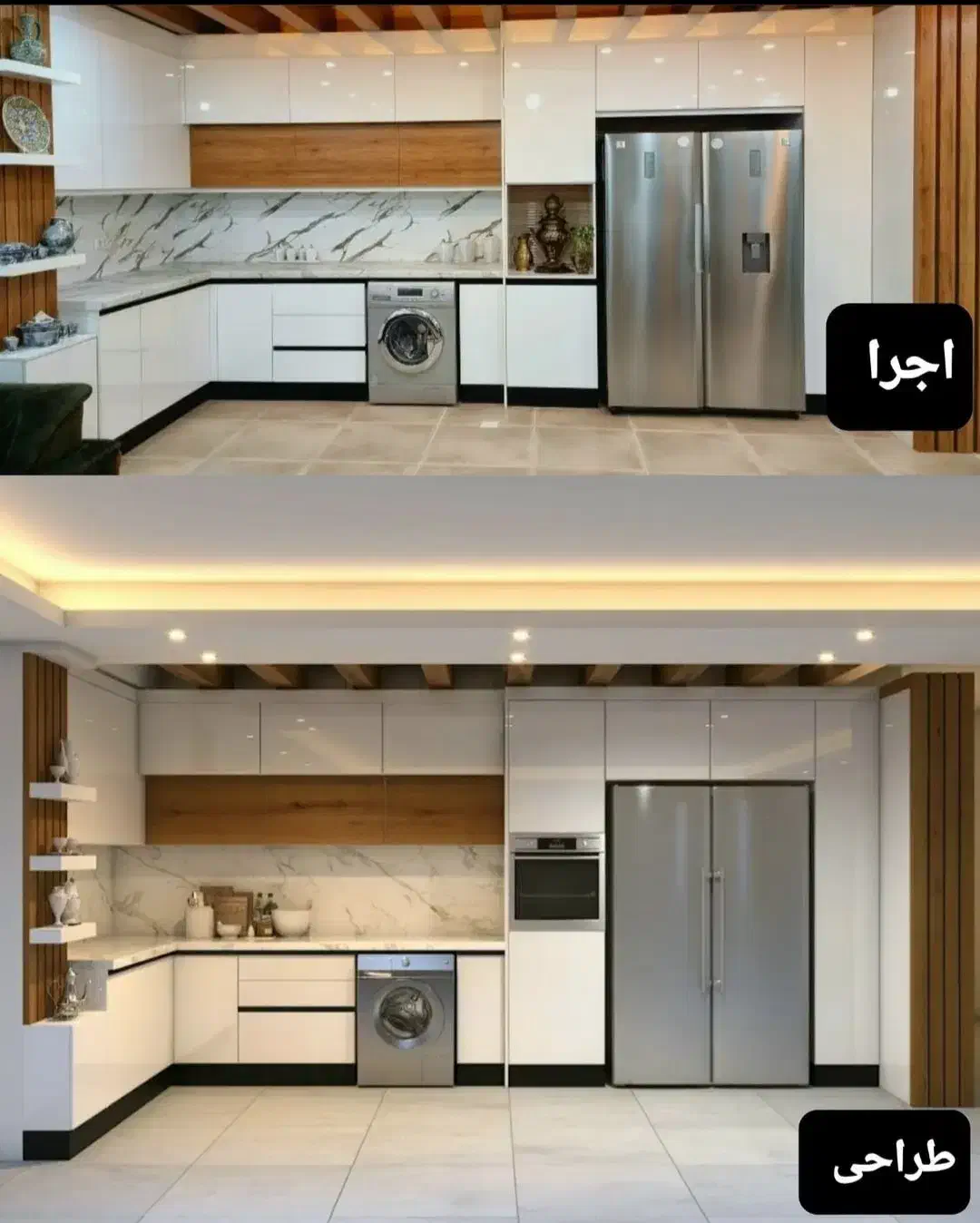 تعمیرات کابینت وساخت کابینت کمددیواری.دستمزدی.متری|جاکفشی، کمد، دراور|قروه, |دیوار
