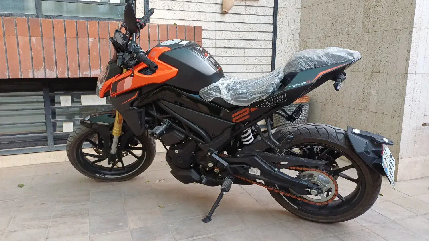 موتور کی وی۲۴۹ در حد|موتورسیکلت|قم, بکایی|دیوار