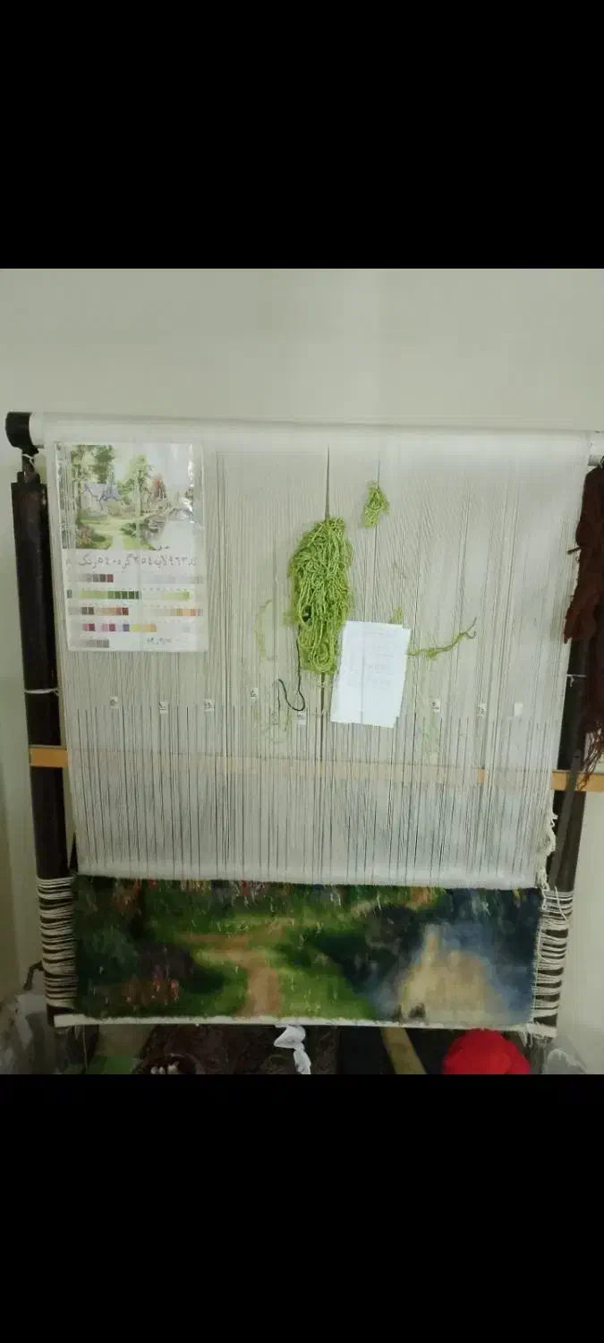 قالی|تابلو فرش|تهران, هلال احمر|دیوار