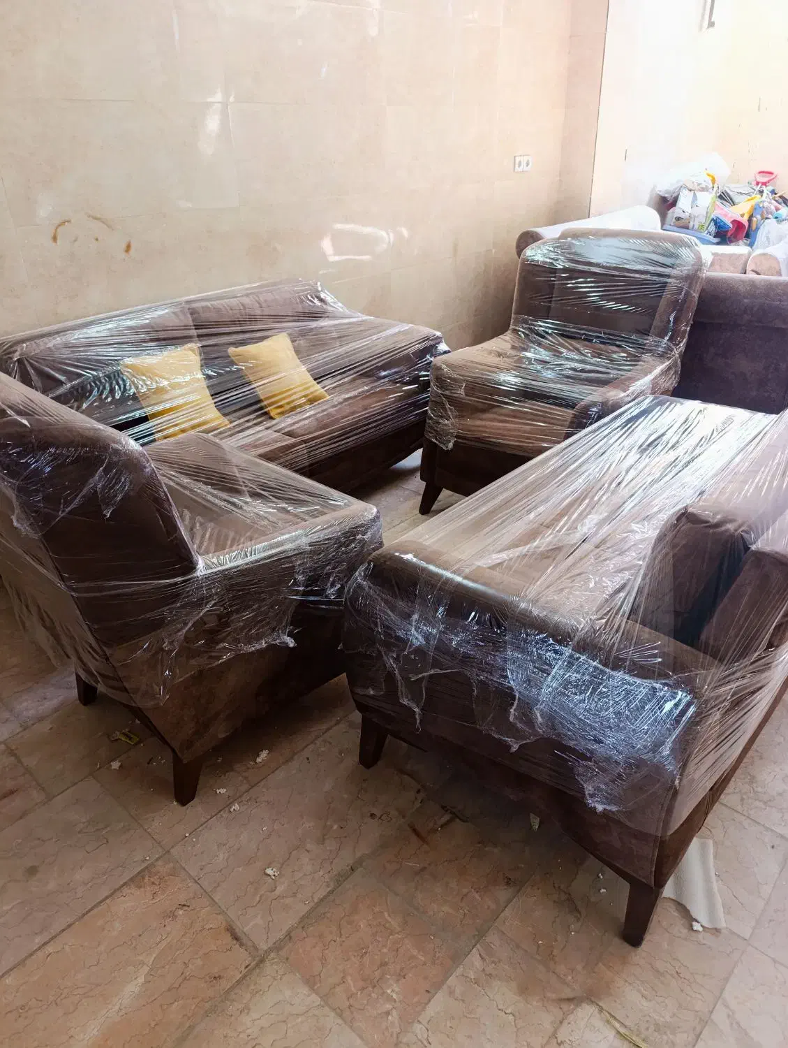 چنددستمبلزیرقیمت|مبلمان خانگی و میز عسلی|نجفآباد, کهریزسنگ|دیوار