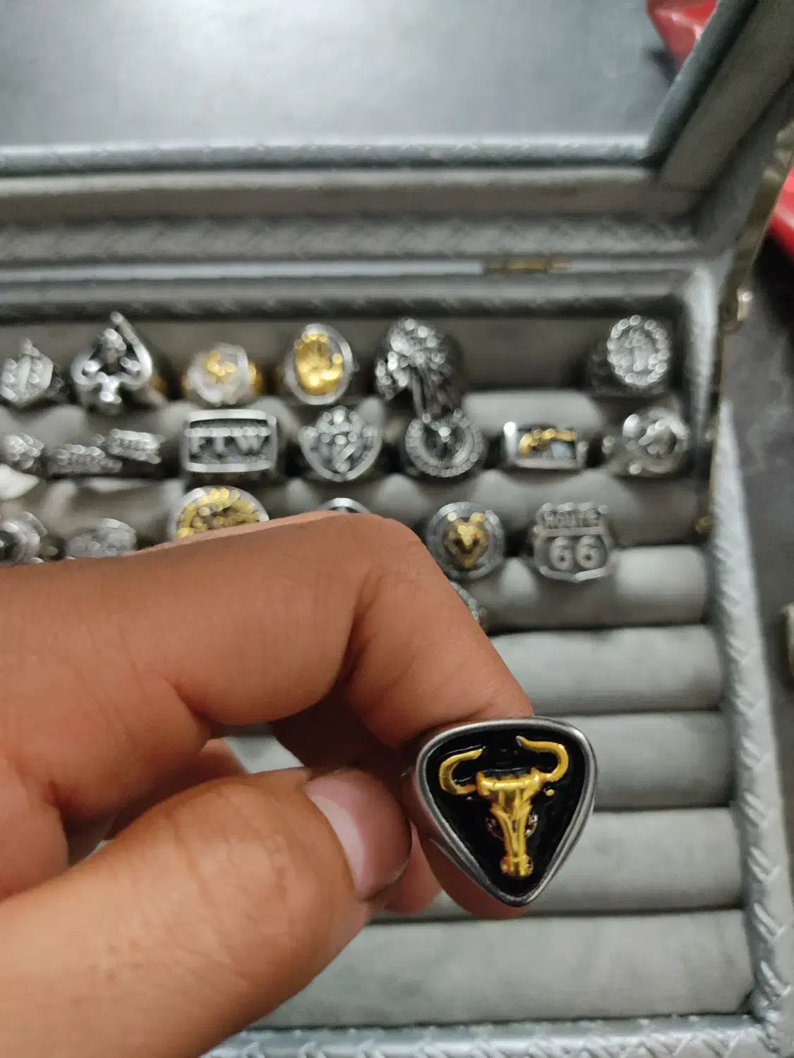 انگشتر وارداتی تمام استیل رنگ ثابت|بدلیجات|پاکدشت, پاکدشت (مامازند)|دیوار