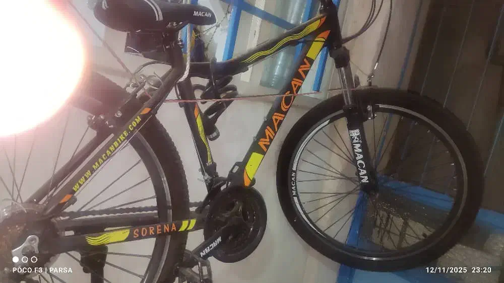 دوچرخه دنده ای ماکان سایز 26|دوچرخه، اسکیت، اسکوتر|کرج, شهرک جهاننما|دیوار