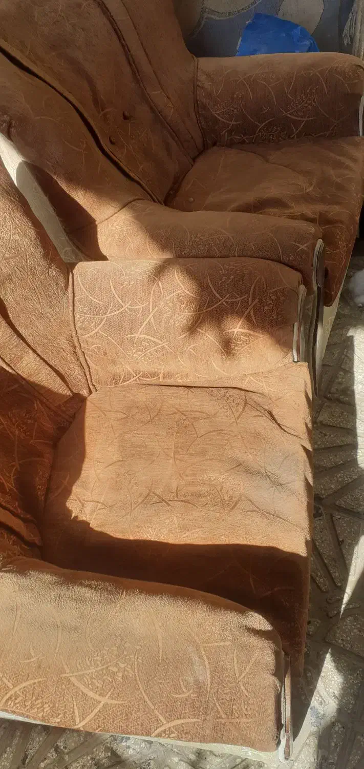 مبل ۵ نفره|مبلمان خانگی و میز عسلی|مهریز, |دیوار