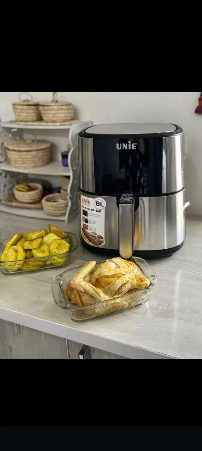 سرخکن 8لیتر یونی اصلی|اجاق گاز و لوازم برقی پخت‌وپز|سقز, |دیوار