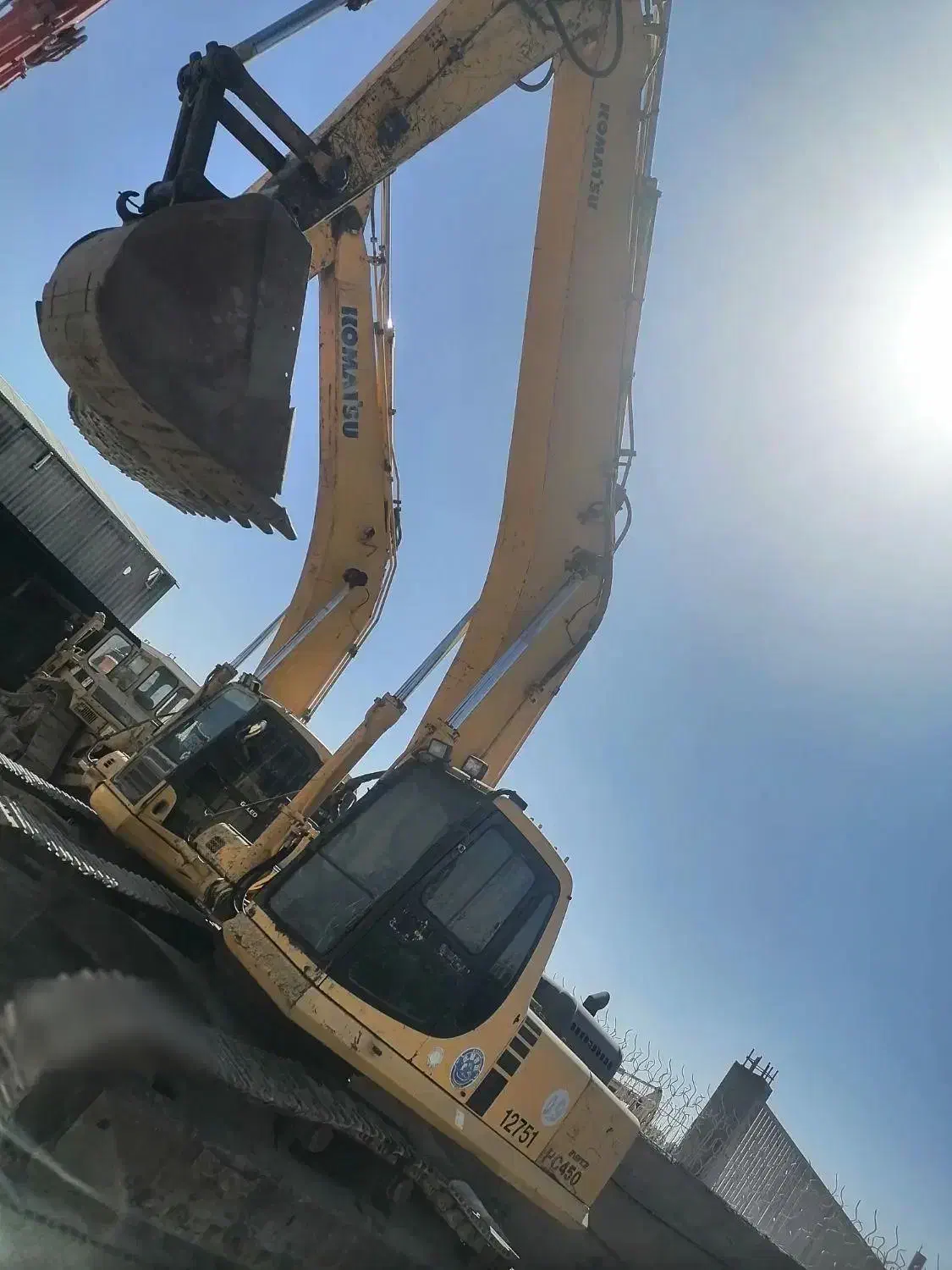 بیل کوماتسو450خط6|خودرو سنگین|ابریشم, |دیوار