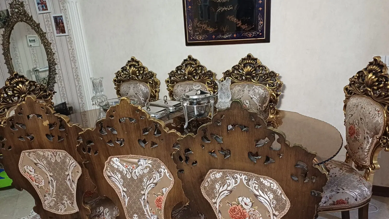 ست مبلمان استیل مصری به همراه میز تی وی|مبلمان خانگی و میز عسلی|تهران, شمسآباد|دیوار