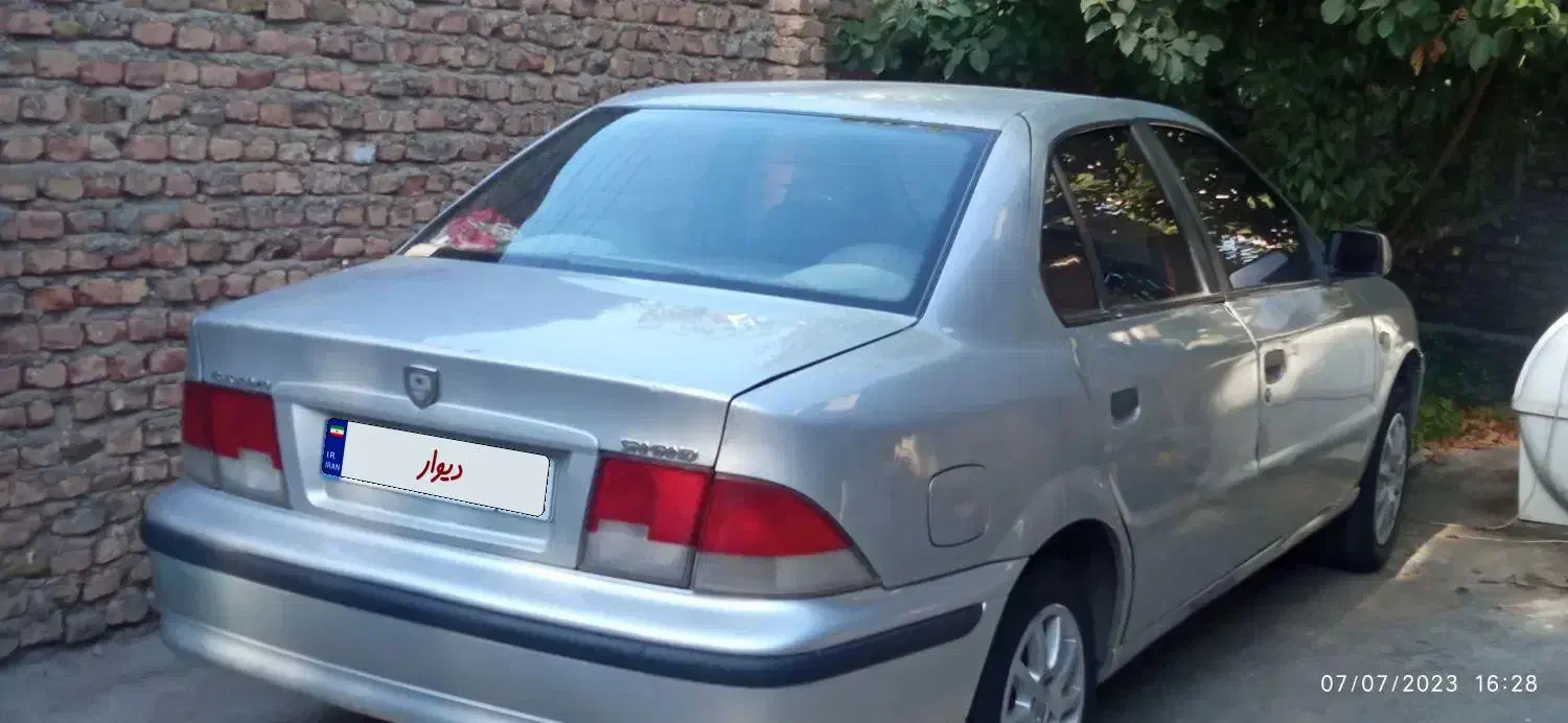 سمند نقرهای مدل۸۶|خودرو سواری و وانت|مینودشت, |دیوار