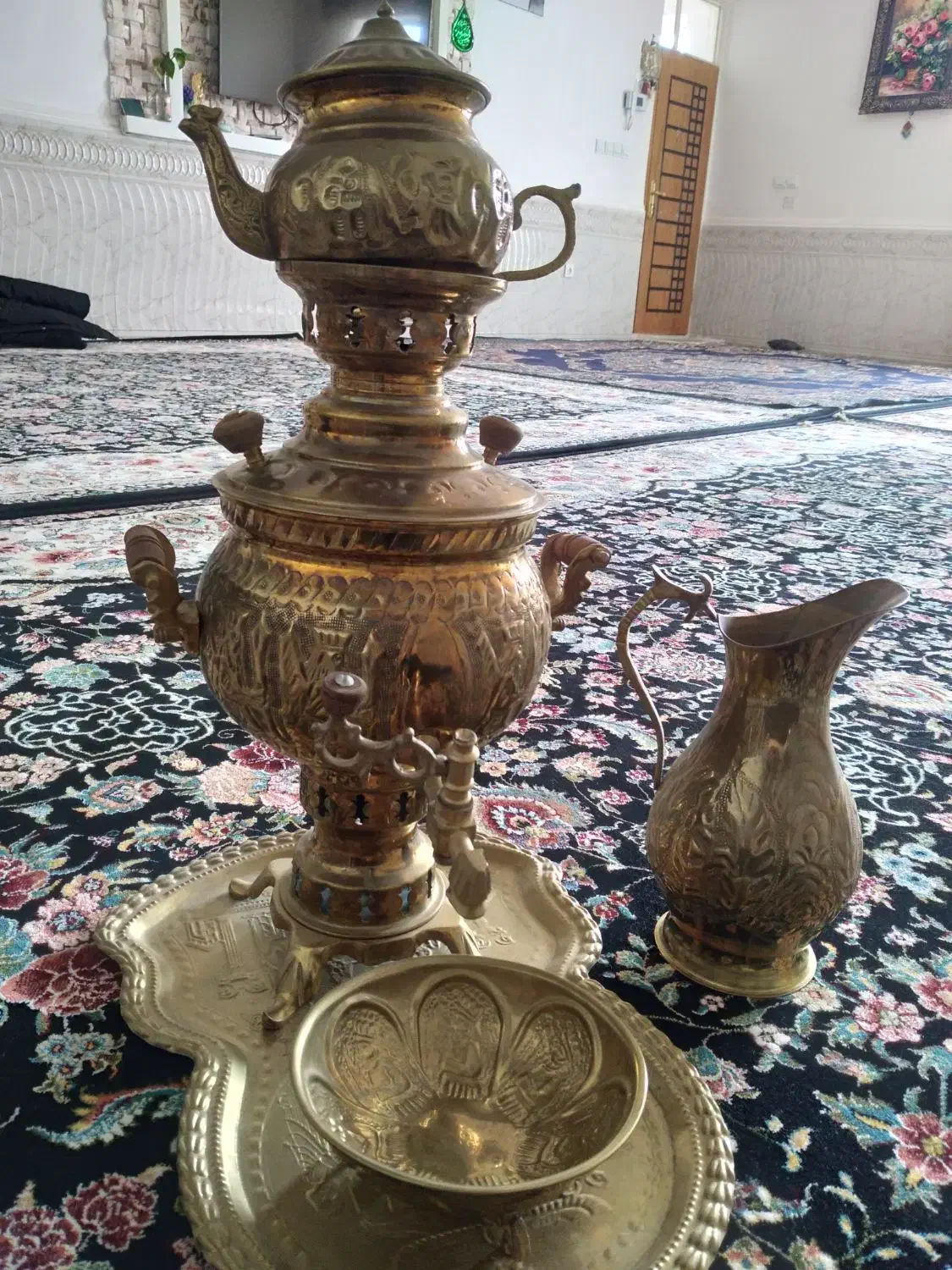 وسایل برنز|سماور، چای‌ساز، قهوه‌ساز|بروجرد, |دیوار