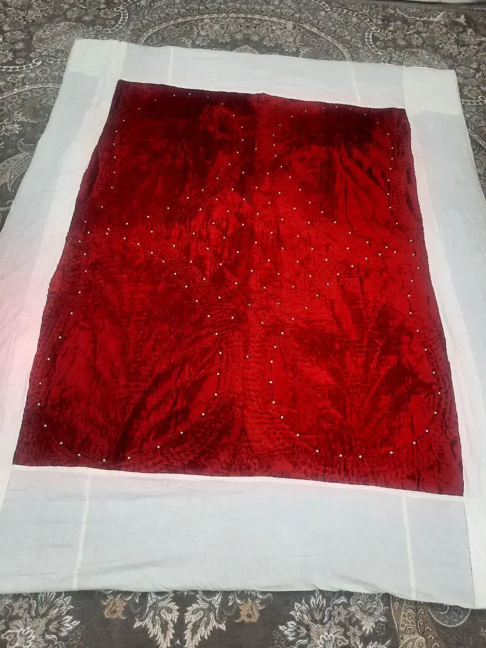 دودست لحافت وتشک دونفره نو واستفاده نشده قدیمی***|تشک تختخواب|مشهد, رده|دیوار