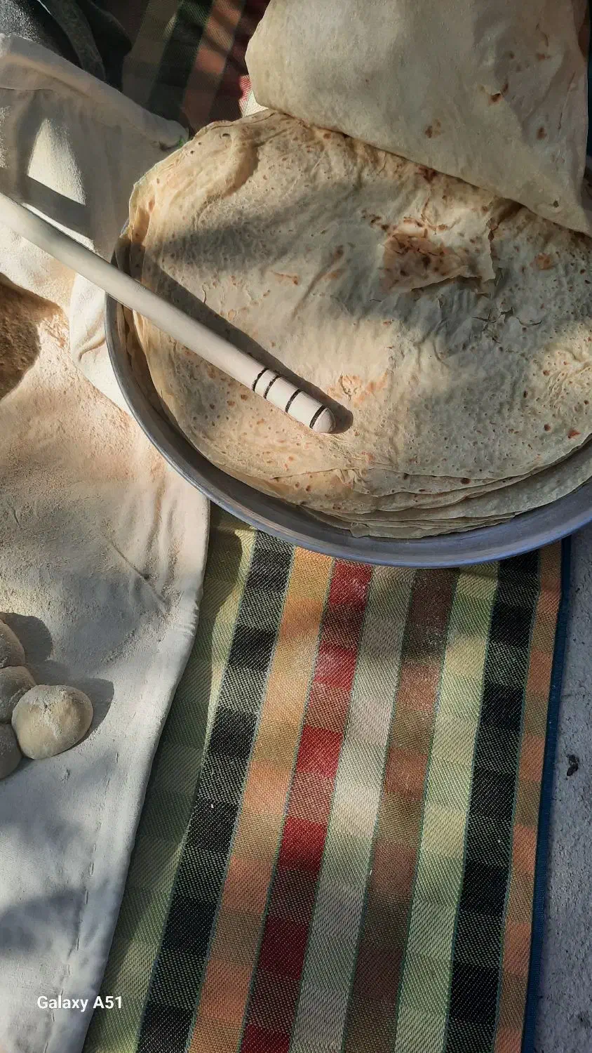 نان تیری محلی و سنتی دیار بختیاری|خوردنی و آشامیدنی|مشکین‌دشت, |دیوار
