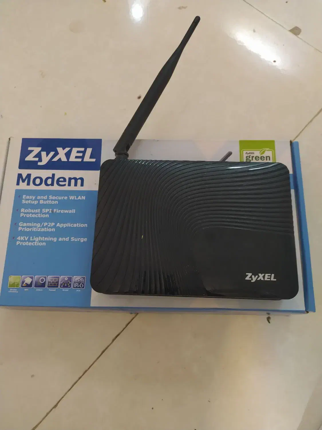 مودم zyxEL|مودم و تجهیزات شبکه|زاهدان, |دیوار