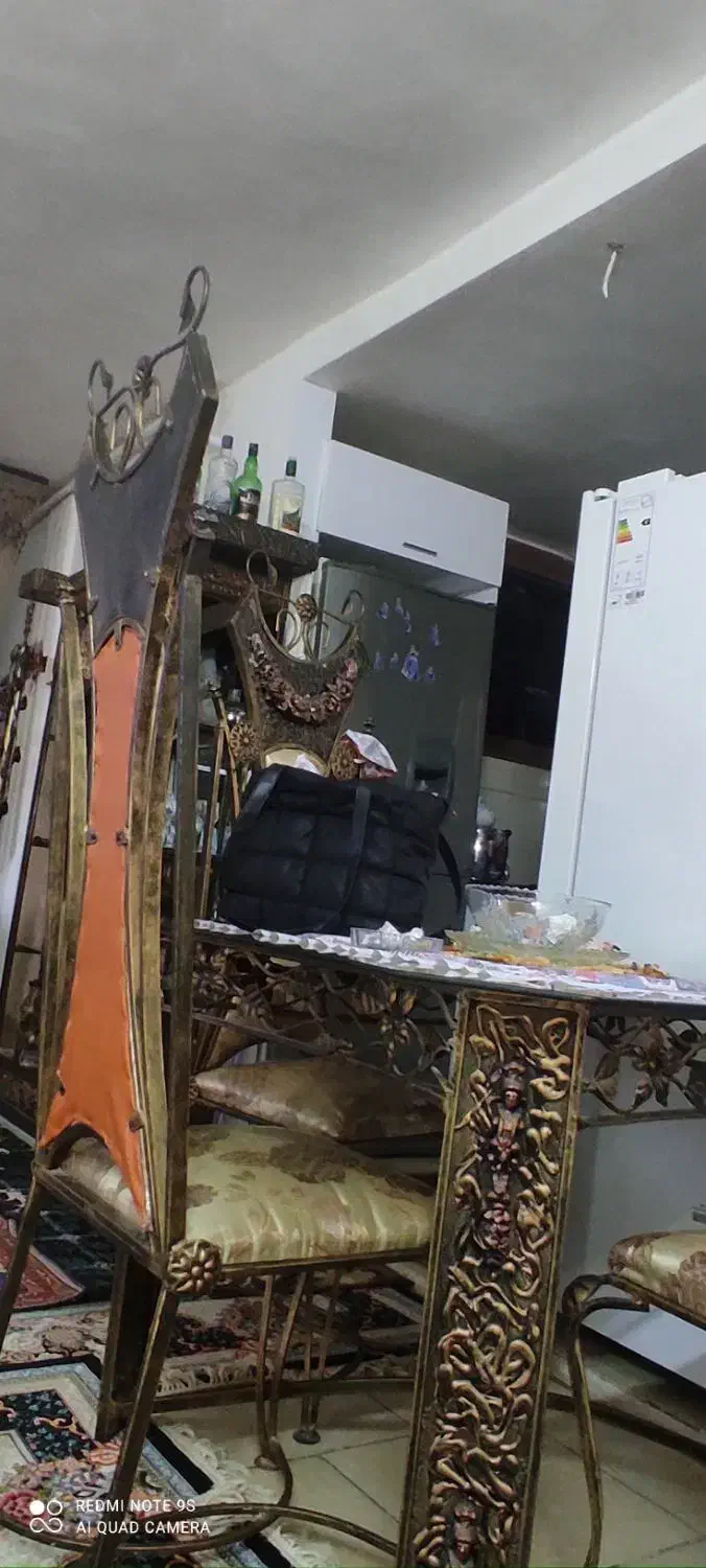 میز نهارخوری چهار نفر|میز و صندلی غذاخوری|گلبهار, شهر جدید گلبهار|دیوار