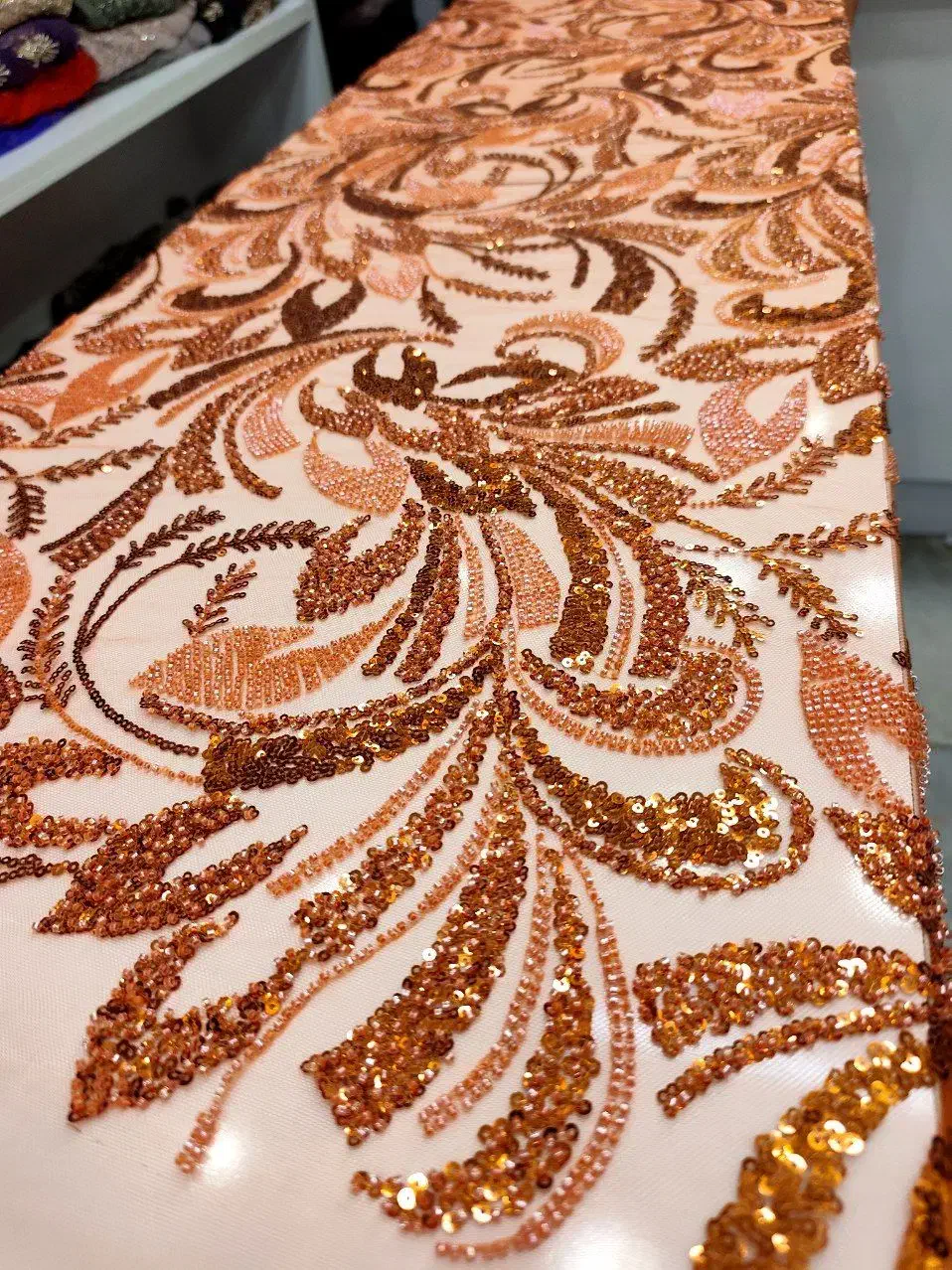 قواره پارچه های پرکار خارجی|لباس|بوکان, |دیوار