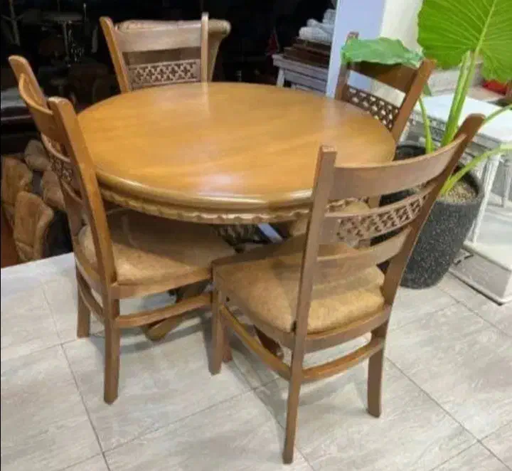 ترند میزناهارخوری سه تیرک منبتی|میز و صندلی غذاخوری|تهران, شهرک شریعتی|دیوار