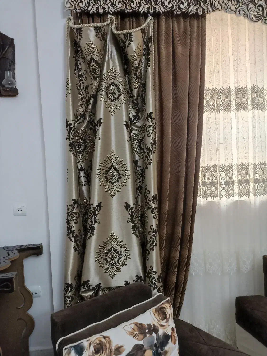 پرده پذیرایی|پرده، رانر، رومیزی|شاهرود, |دیوار