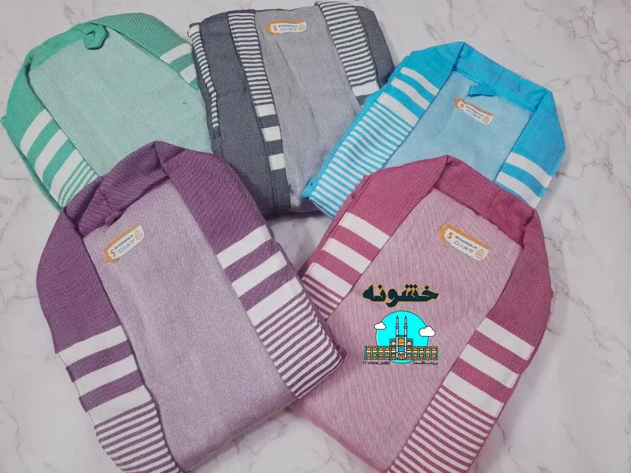 حوله دستمال نخی چادرشب ساک نان و سبزی|سفره، حوله، دستمال آشپزخانه|قم, انصارالحسین|دیوار