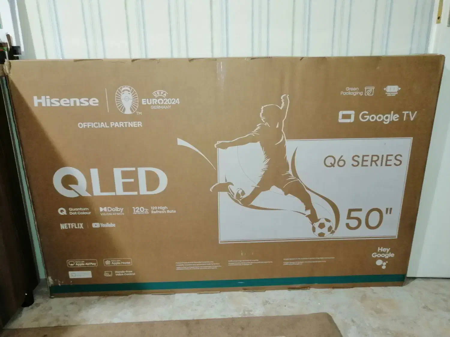 تلوزیون کیو ال ای دی 50 اینچ هایسنس|تلویزیون و پروژکتور|شیراز, سجادیه|دیوار