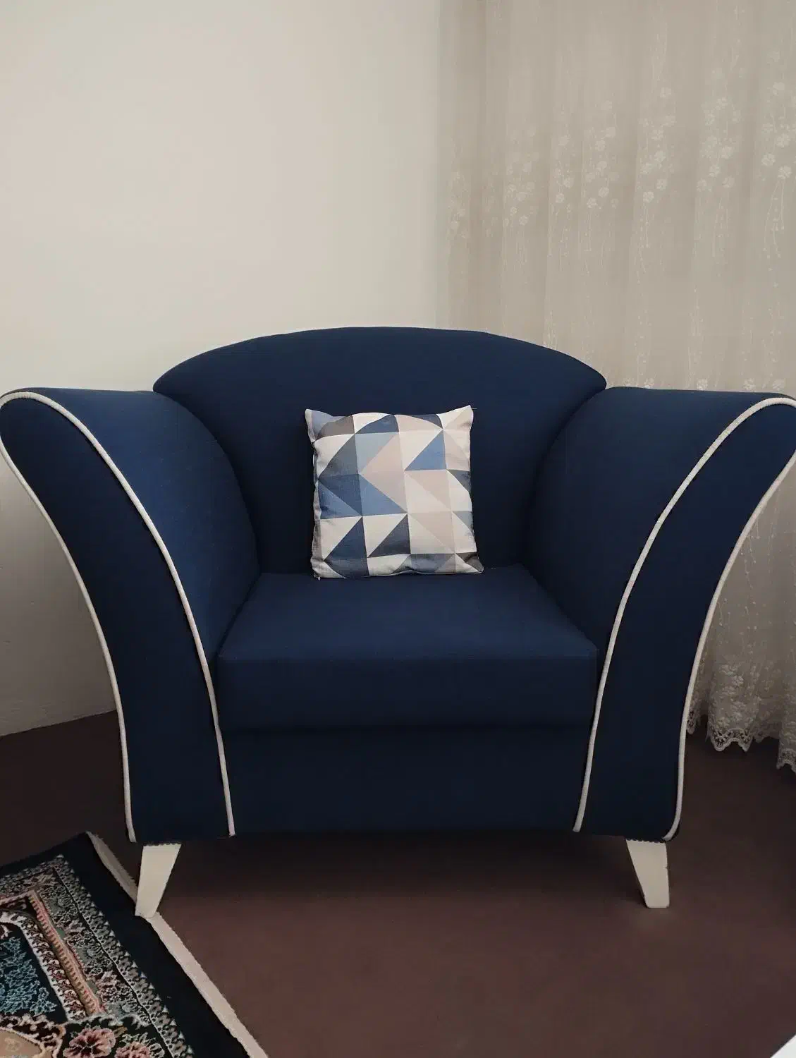 مبل هفت نفره|مبلمان خانگی و میز عسلی|پرند, فاز ۶|دیوار