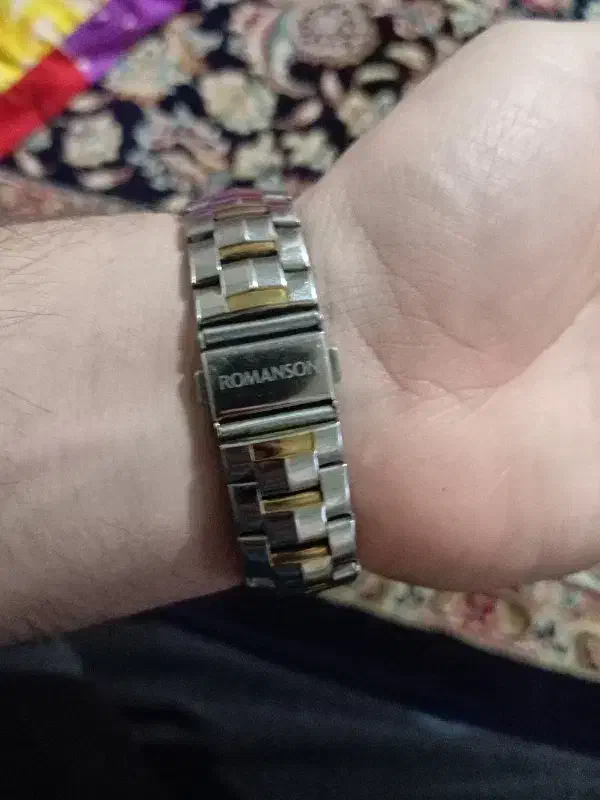 ساعت رومانسون ضد آب بند استیل طلایی اصل|ساعت|نسیمشهر, |دیوار