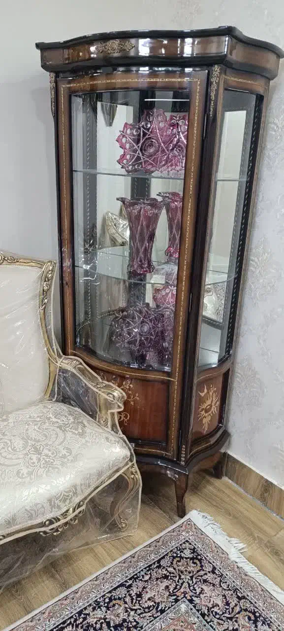 گنجه معرق|بوفه، ویترین، کنسول|گلبهار, شهر جدید گلبهار|دیوار