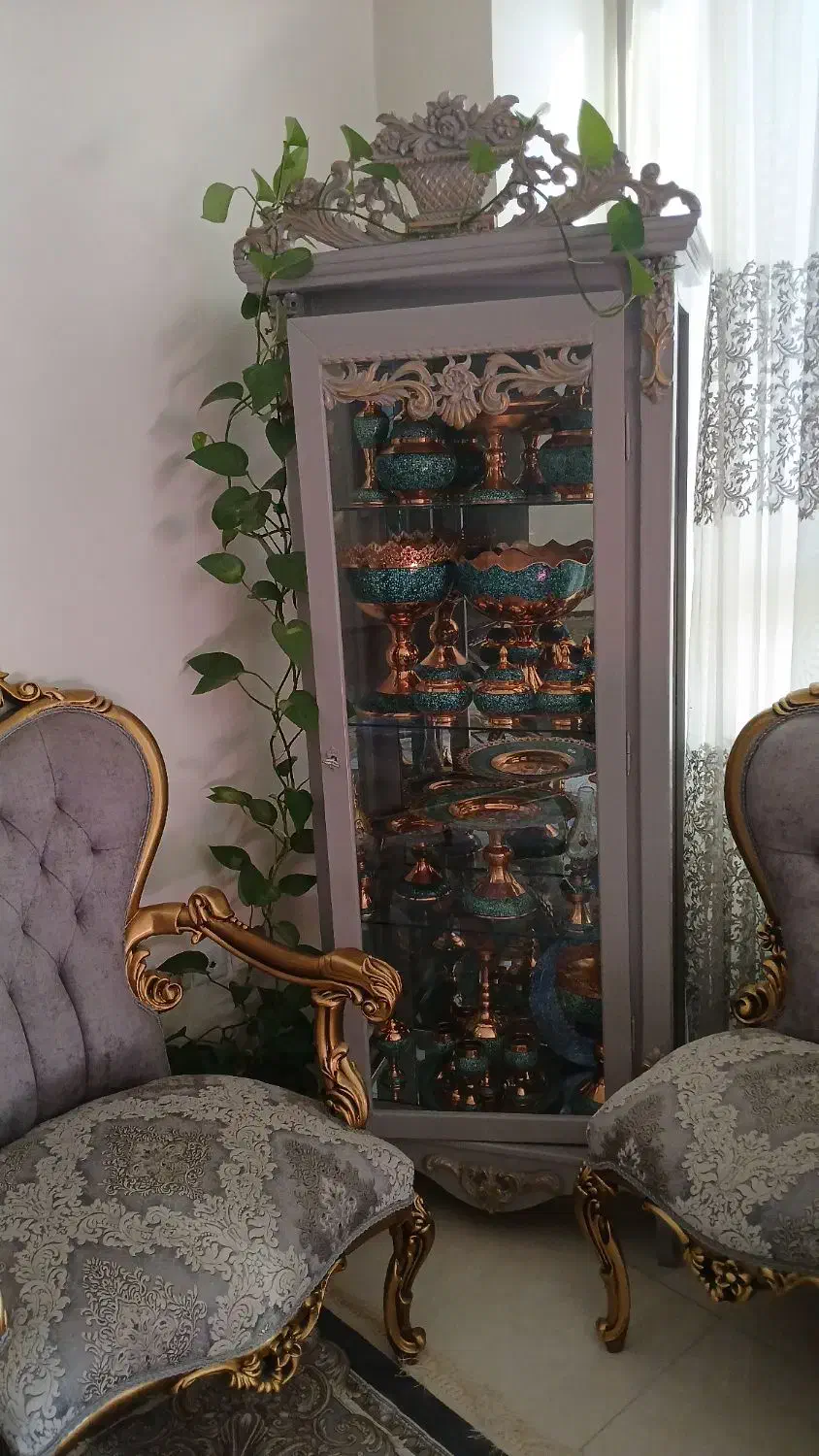 ویترین منبت نو۱۵۰۰|بوفه، ویترین، کنسول|اصفهان, طامه|دیوار