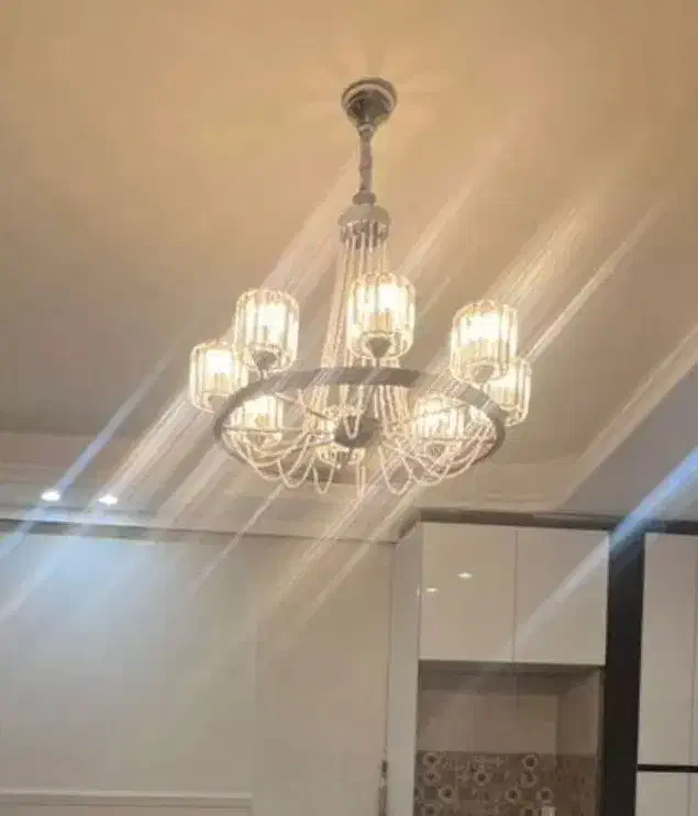 لوستر ۸ شعله نو|لوستر و چراغ آویز|کرمانشاه, |دیوار