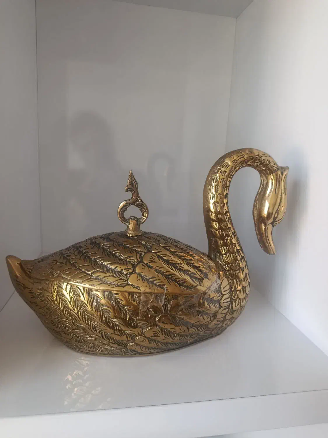 جاشکلات قو وقندان برنز|مجسمه، تندیس، ماکت|جوانرود, |دیوار