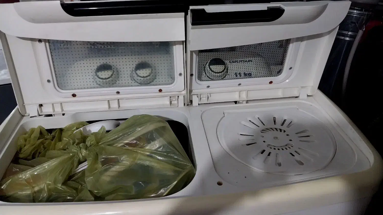 کهنه شور دوقولو|ماشین لباسشویی و خشککن لباس|کرمانشاه, |دیوار