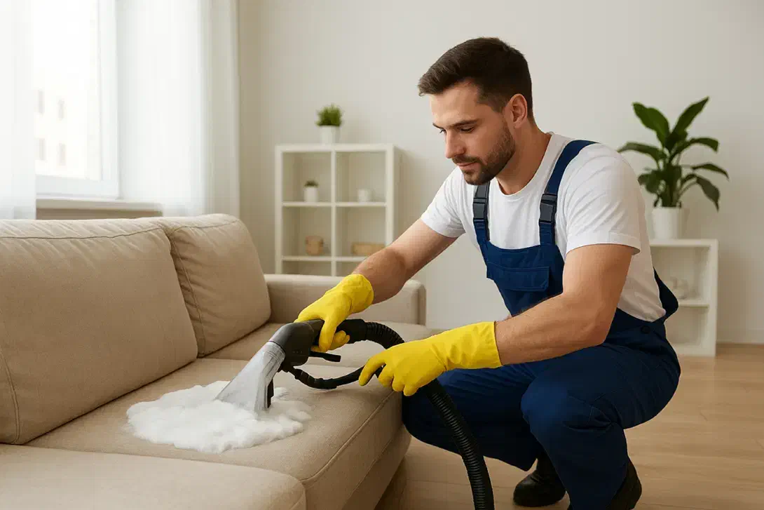 «شست‌وشوی تخصصی مبل، فرش و تشک در خانه شما.|خدمات نظافت|کیش, |دیوار