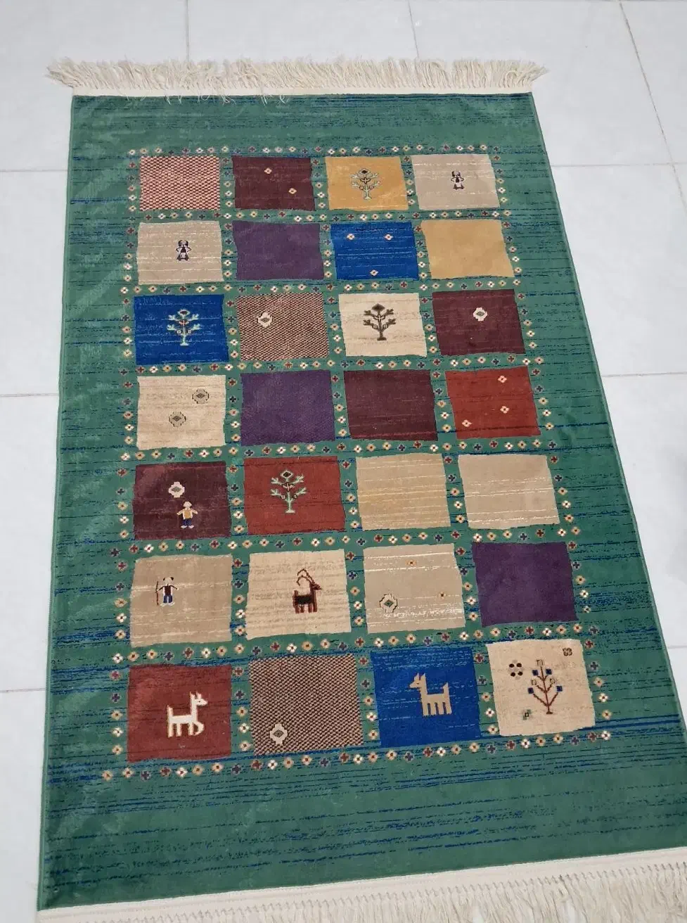 فرش طرح ابریشمی|فرش|خرمآباد, |دیوار