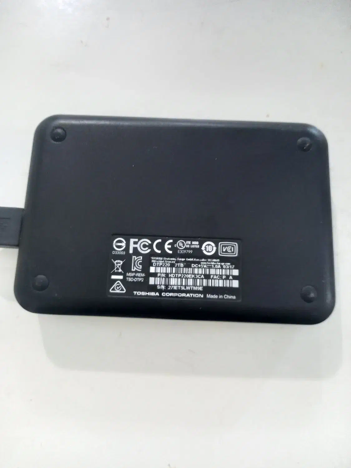 هارد اکسترنال ۲ ترابایت ، پر از فیلم و سریال|قطعات و لوازم جانبی رایانه|خرمآباد, |دیوار