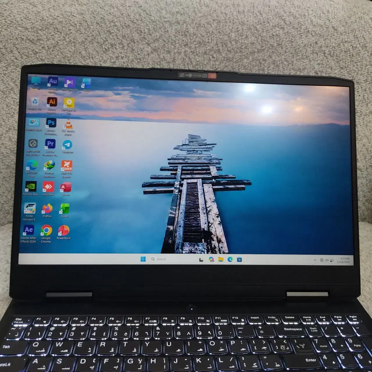 لپتاب گیمینگ LENOVO ideapad 3 i712650h 3050 نسل12|رایانه همراه|مشهد, هفت تیر (نه دره)|دیوار