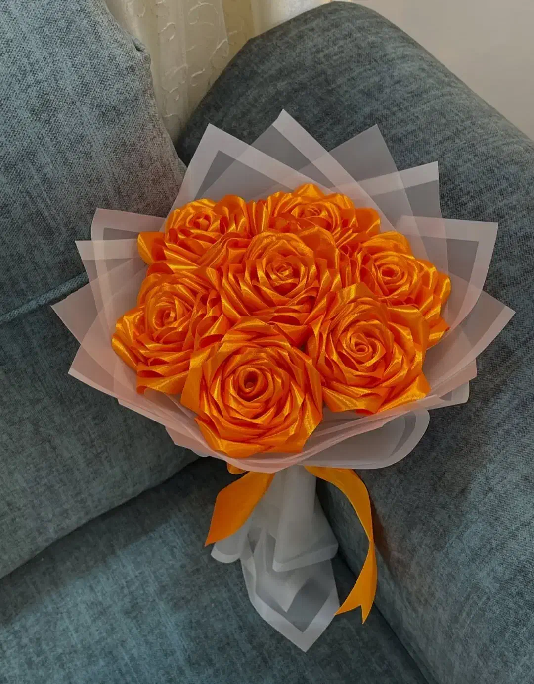 دسته گل روبانی تخفیف برا شب یلداو روز زن و مادر|گل مصنوعی|تبریز, |دیوار