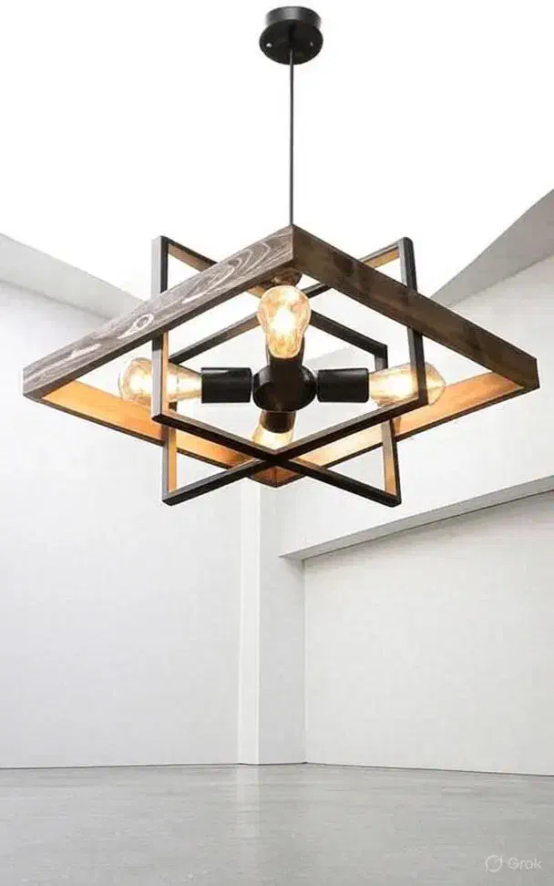 آویز های چوب و فلز|لوستر و چراغ آویز|اصفهان, ملاصدرا|دیوار